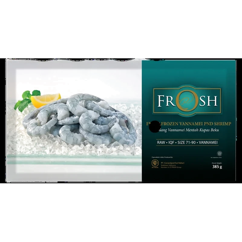 VAN RAW PND IQF Frosh (Udang Kupas)