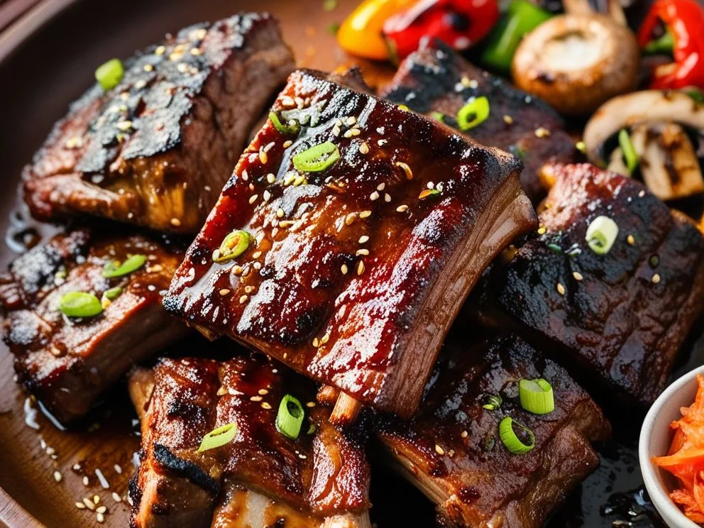 Grilled Sweet Soy Short Ribs