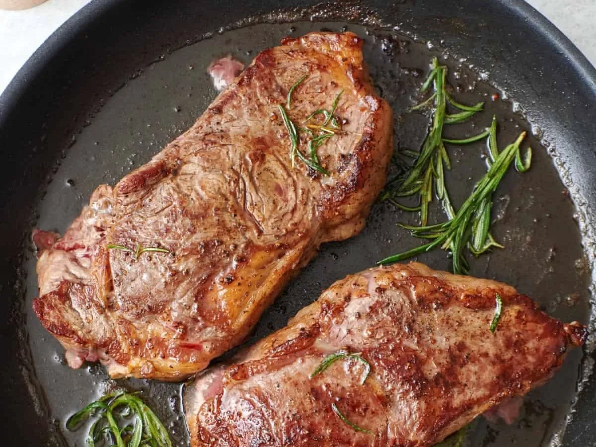 Pan-Seared Striploin