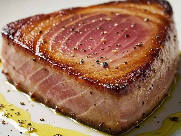 Black Pepper Tuna Steak