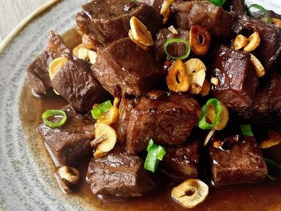 Black Pepper Wagyu Saikoro